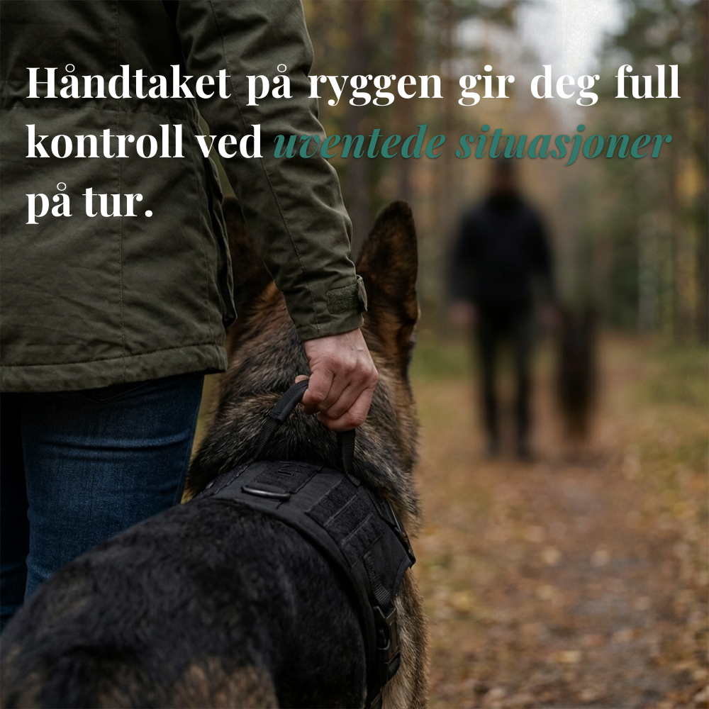 Hundtella Anti-drag & Finn hjem-sele