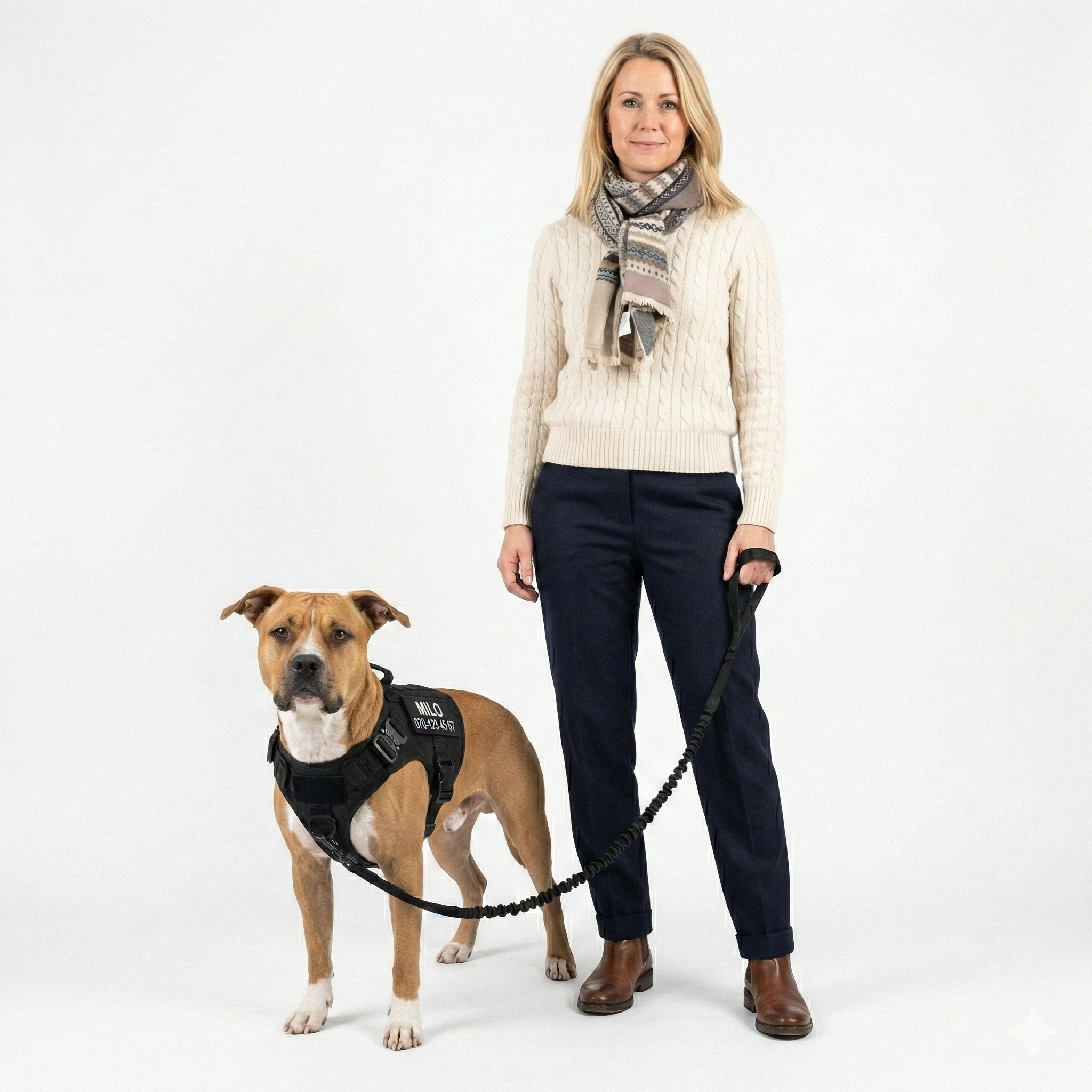 Hundtella Anti-drag & Finn hjem-sele