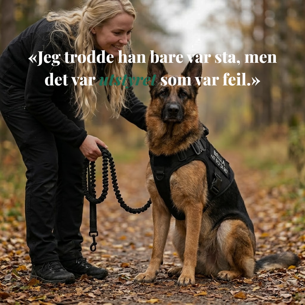 Hundtella Anti-drag & Finn hjem-sele